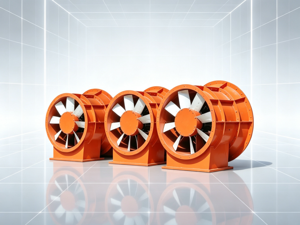 K45（DK45‑8‑17/2×55kW）矿用风机性能介绍